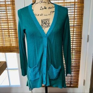 Knitted and Knotted Anthropologie Cardigan Size S